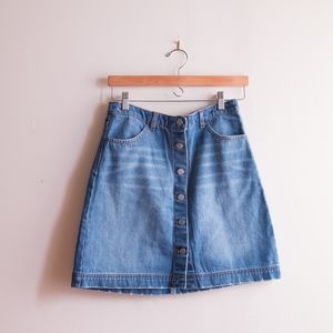 70s style H&M Jean Skirt